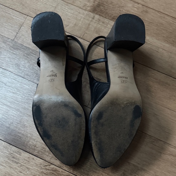 Dune Black Slingback Heels - Picture 3 of 5